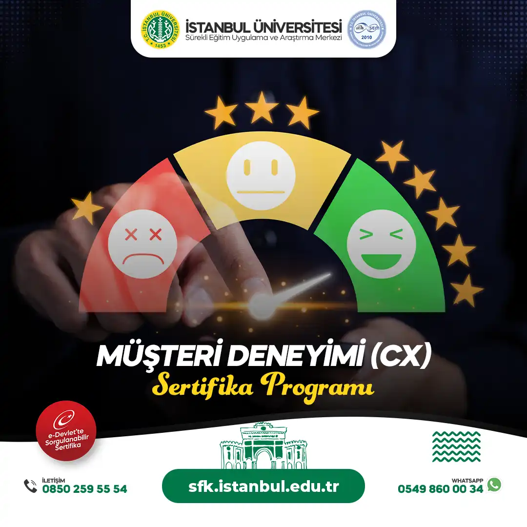 Müşteri Deneyimi (CX) Eğitimi Sertifika Programı